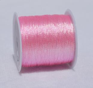 Χρυσή και ασημένια κλωστή Συμφωνική κλωστή βραχιόλι Πλεκτό σχοινί νήμα νεφρίτη diy υλικό Χειροποίητο πλεκτό κόσμημα