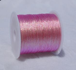 Χρυσή και ασημένια κλωστή Συμφωνική κλωστή βραχιόλι Πλεκτό σχοινί νήμα νεφρίτη diy υλικό Χειροποίητο πλεκτό κόσμημα