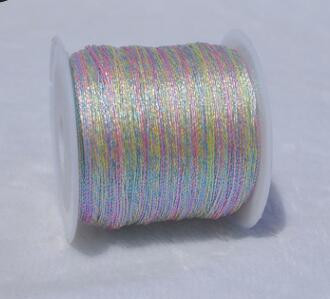 Χρυσή και ασημένια κλωστή Συμφωνική κλωστή βραχιόλι Πλεκτό σχοινί νήμα νεφρίτη diy υλικό Χειροποίητο πλεκτό κόσμημα