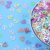 10 g/lot 8 mm oblik sidra PVC rasute šljokice Paillettes Šivaći obrt Svjetlucavi šljokice za nokte Konfeti DIY Svjetlucavi dodaci