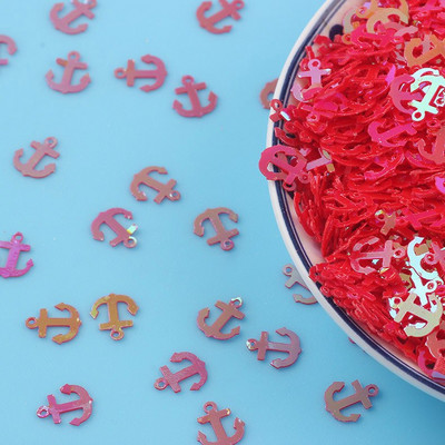 10 g/lot 8 mm oblik sidra PVC rasute šljokice Paillettes Šivaći obrt Svjetlucavi šljokice za nokte Konfeti DIY Svjetlucavi dodaci