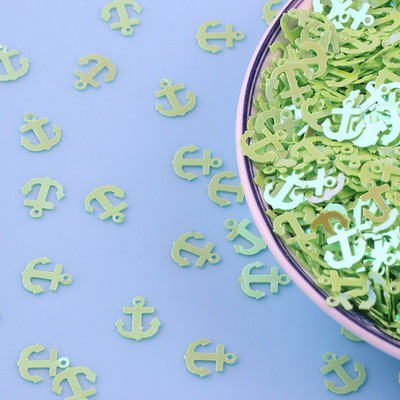 10 g/lot 8 mm oblik sidra PVC rasute šljokice Paillettes Šivaći obrt Svjetlucavi šljokice za nokte Konfeti DIY Svjetlucavi dodaci