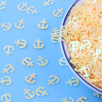 10 g/lot 8 mm oblik sidra PVC rasute šljokice Paillettes Šivaći obrt Svjetlucavi šljokice za nokte Konfeti DIY Svjetlucavi dodaci