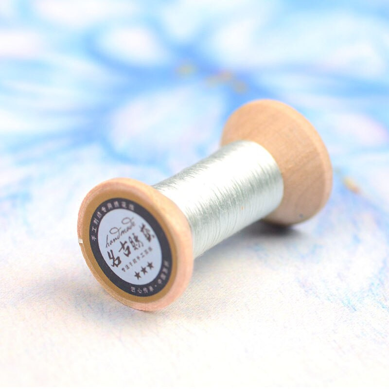 20m Lake Blue Suzhou DIY Common Color Silk Line Branch Εγχειρίδιο Spiraea Embroidery νήμα