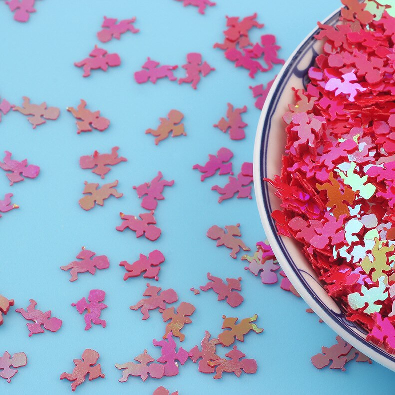 10g Amor vibulaskmine lahtised litrid Pailletid litrite õmblemine kaunistused küünte konfetti meisterdamise tarvikud pulmakaunistus 7*9mm