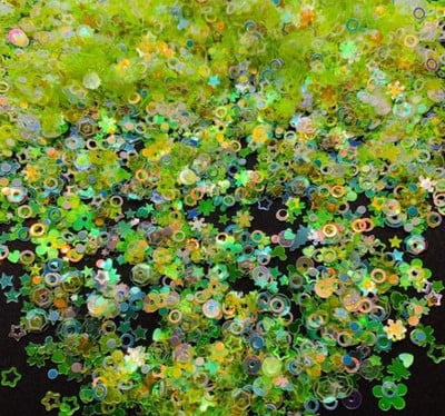 50g Min Mouse Star Moon PVC paiete libere Glitter Paillettes pentru manichiura/cusut/decor de nunta confetti en-gros