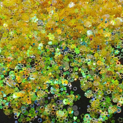 50g Min Mouse Star Moon PVC paiete libere Glitter Paillettes pentru manichiura/cusut/decor de nunta confetti en-gros