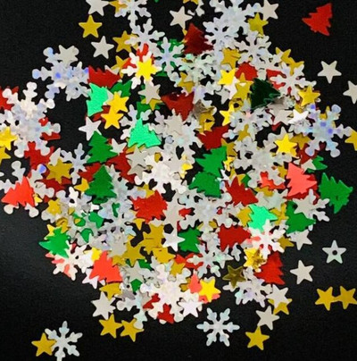 50g Min Mouse Star Moon PVC paiete libere Glitter Paillettes pentru manichiura/cusut/decor de nunta confetti en-gros