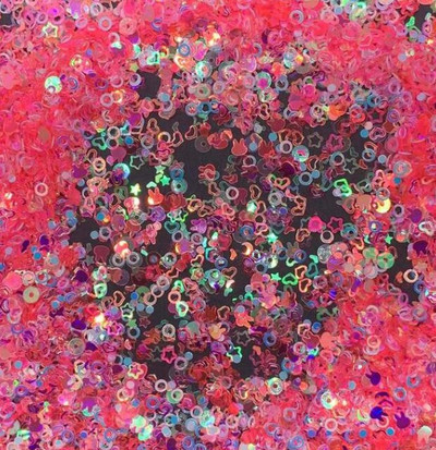 50g Min Mouse Star Moon PVC paiete libere Glitter Paillettes pentru manichiura/cusut/decor de nunta confetti en-gros