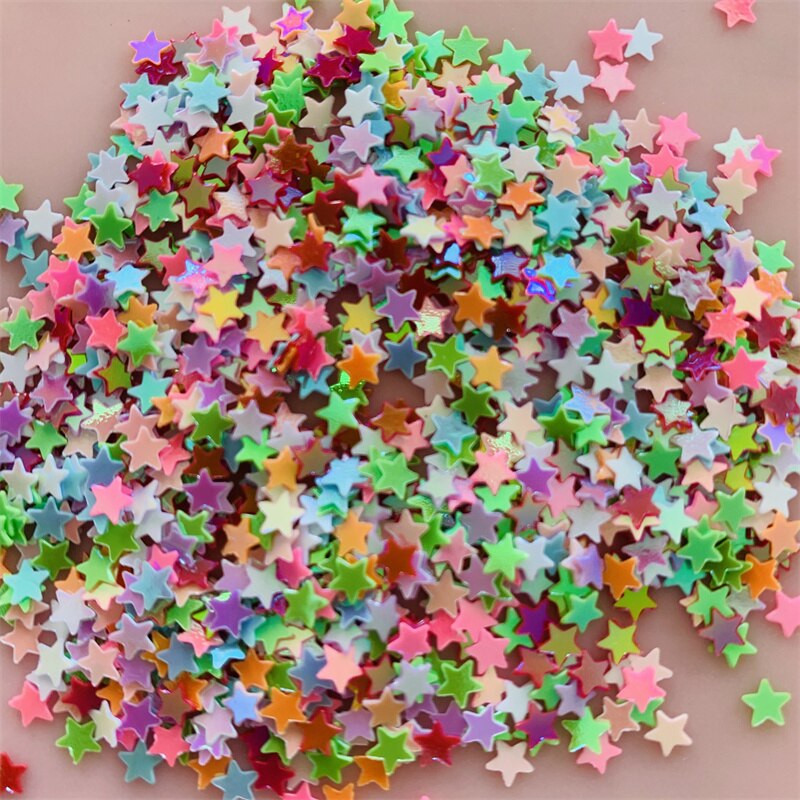 50g Min Mouse Star Moon PVC paiete libere Glitter Paillettes pentru manichiura/cusut/decor de nunta confetti en-gros