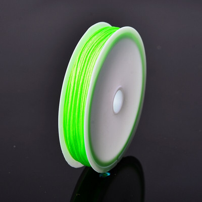 Χρώματα 10 μέτρων 0,8 χιλιοστά νάιλον κορδόνι Κλωστή Κινέζικος κόμπος Μακραμέ Κορδόνι Νο 72 νεφρίτη νήμα σχοινί Χάντρες DIY Φούντες Χάντρες κορδόνι