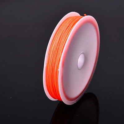 Χρώματα 10 μέτρων 0,8 χιλιοστά νάιλον κορδόνι Κλωστή Κινέζικος κόμπος Μακραμέ Κορδόνι Νο 72 νεφρίτη νήμα σχοινί Χάντρες DIY Φούντες Χάντρες κορδόνι