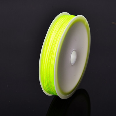 Χρώματα 10 μέτρων 0,8 χιλιοστά νάιλον κορδόνι Κλωστή Κινέζικος κόμπος Μακραμέ Κορδόνι Νο 72 νεφρίτη νήμα σχοινί Χάντρες DIY Φούντες Χάντρες κορδόνι