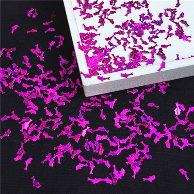 iSequin2*7mm ljupke šljokice u obliku dupina Mini Shark Svjetlucave šljokice Paillettes za Nail Art manikuru/konfete za vjenčanje