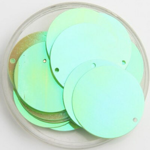 Πολύχρωμες παγιέτες 25 mm με 1 πλαϊνή τρύπα PVC Επίπεδες στρογγυλές χαλαρές παγιέτες παγιέτες Sewing Craft DIY Scrapbooking μενταγιόν 20g