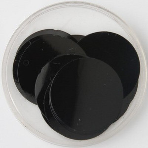 Πολύχρωμες παγιέτες 25 mm με 1 πλαϊνή τρύπα PVC Επίπεδες στρογγυλές χαλαρές παγιέτες παγιέτες Sewing Craft DIY Scrapbooking μενταγιόν 20g