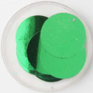 Πολύχρωμες παγιέτες 25 mm με 1 πλαϊνή τρύπα PVC Επίπεδες στρογγυλές χαλαρές παγιέτες παγιέτες Sewing Craft DIY Scrapbooking μενταγιόν 20g