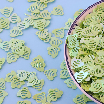 10 g Paiete libere în formă de albină de desene animate pentru artizanat Realizarea de paillete Nails Art Manichiură Decorare nuntă Confetti cu sclipici DIY 10mm