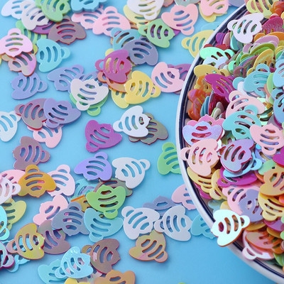 10 g Paiete libere în formă de albină de desene animate pentru artizanat Realizarea de paillete Nails Art Manichiură Decorare nuntă Confetti cu sclipici DIY 10mm