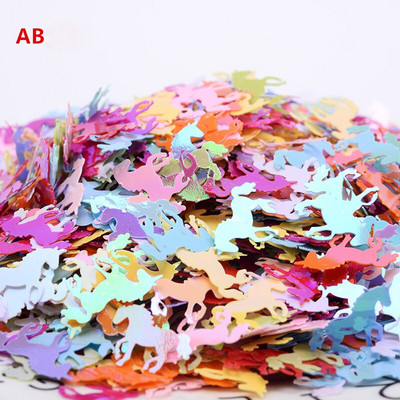 Erinevat värvi segatud näputöö litrid läikivad tähed südalill ükssarvik litrid litrid DIY maniküür küünte kaunistus