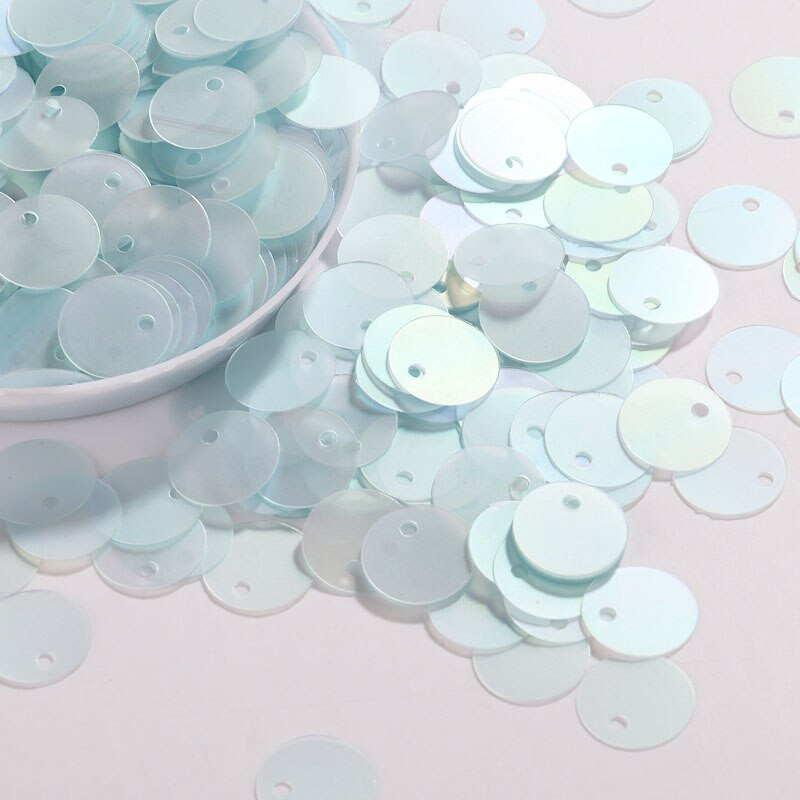 10g/Pachet Amestecați dimensiuni/forme Paiete Mat albastru cer fulgi Cupă Paiete Paillete Cusut Decorarea nunții Accesorii confetti