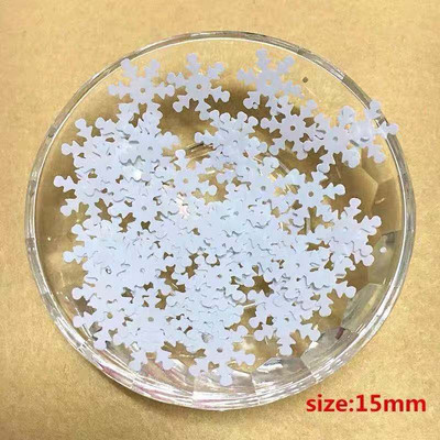 10 g/kott lumehelves Honky kummituse kujuga pvc lahtised litrid Halloweeni kaunistused käsitöö lastele isetegemise tarvikud