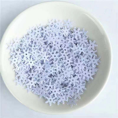 10 g/kott lumehelves Honky kummituse kujuga pvc lahtised litrid Halloweeni kaunistused käsitöö lastele isetegemise tarvikud