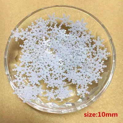 10 g/kott lumehelves Honky kummituse kujuga pvc lahtised litrid Halloweeni kaunistused käsitöö lastele isetegemise tarvikud