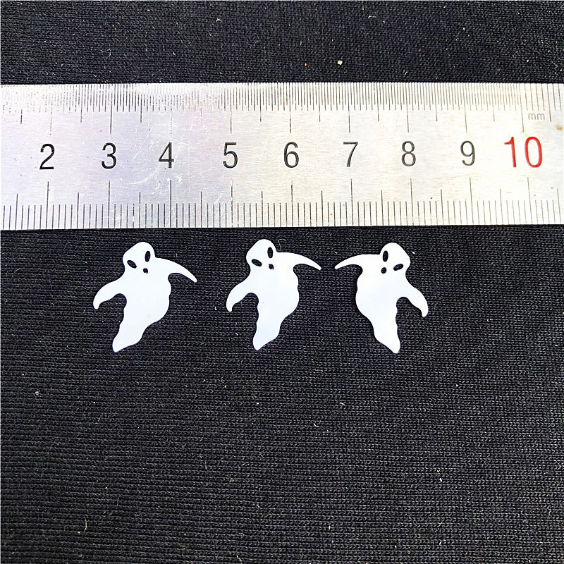 10 g/kott lumehelves Honky kummituse kujuga pvc lahtised litrid Halloweeni kaunistused käsitöö lastele isetegemise tarvikud