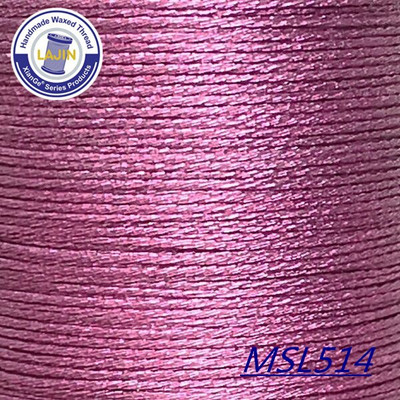 0,5 0,8 mm vaško siūlas, spalvotas auksinis apvalus rankų darbo odos poliesteris, aplinkos apsauga metalo blizgesio papuošalai