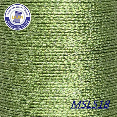 0,5 0,8 mm vaško siūlas, spalvotas auksinis apvalus rankų darbo odos poliesteris, aplinkos apsauga metalo blizgesio papuošalai