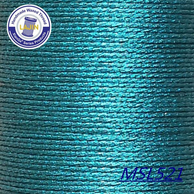 0,5 0,8 mm vaško siūlas, spalvotas auksinis apvalus rankų darbo odos poliesteris, aplinkos apsauga metalo blizgesio papuošalai