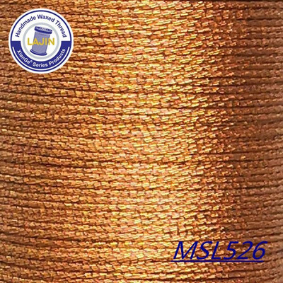 0,5 0,8 mm vaško siūlas, spalvotas auksinis apvalus rankų darbo odos poliesteris, aplinkos apsauga metalo blizgesio papuošalai