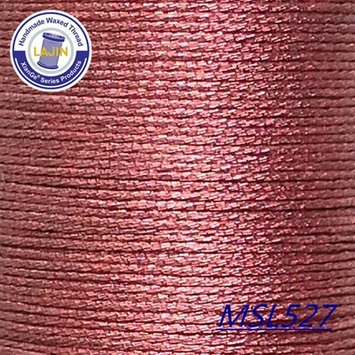 0,5 0,8 mm vaško siūlas, spalvotas auksinis apvalus rankų darbo odos poliesteris, aplinkos apsauga metalo blizgesio papuošalai