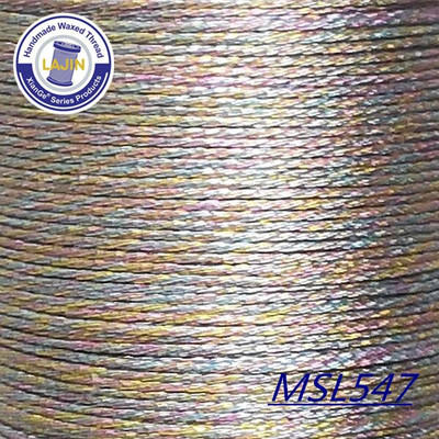 0,5 0,8 mm vaško siūlas, spalvotas auksinis apvalus rankų darbo odos poliesteris, aplinkos apsauga metalo blizgesio papuošalai