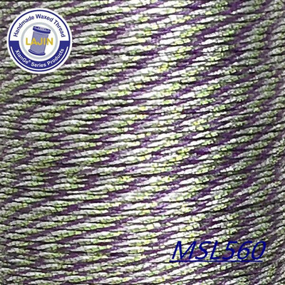 0,5 0,8 mm vaško siūlas, spalvotas auksinis apvalus rankų darbo odos poliesteris, aplinkos apsauga metalo blizgesio papuošalai