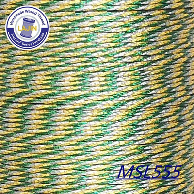 0,5 0,8 mm vaško siūlas, spalvotas auksinis apvalus rankų darbo odos poliesteris, aplinkos apsauga metalo blizgesio papuošalai