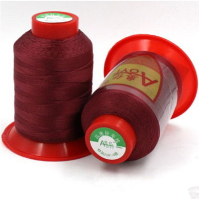 1 ρολό 600 μέτρα μήκος 0,5 χιλιοστά πλάτος νήμα Πολυεστέρας γραμμή υψηλής αντοχής Δερμάτινα είδη Αποσκευές Πατάκι αυτοκινήτου Κλωστή ραπτικής QDD9682