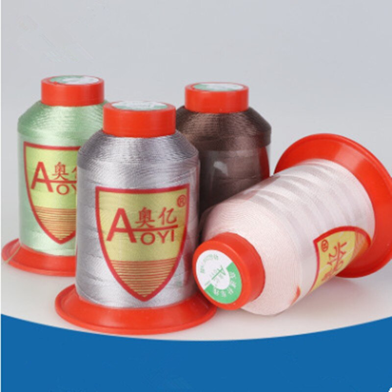 1 ρολό 600 μέτρα μήκος 0,5 χιλιοστά πλάτος νήμα Πολυεστέρας γραμμή υψηλής αντοχής Δερμάτινα είδη Αποσκευές Πατάκι αυτοκινήτου Κλωστή ραπτικής QDD9682