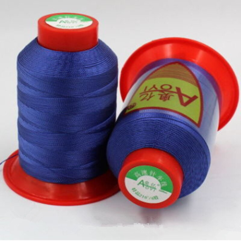 1 ρολό 600 μέτρα μήκος 0,5 χιλιοστά πλάτος νήμα Πολυεστέρας γραμμή υψηλής αντοχής Δερμάτινα είδη Αποσκευές Πατάκι αυτοκινήτου Κλωστή ραπτικής QDD9682