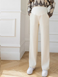 Ženske casual hlače za trudnice s visokim strukom