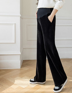 Ženske casual hlače za trudnice s visokim strukom