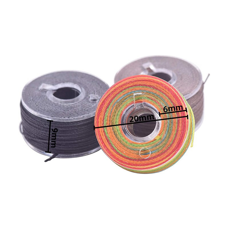 25 ρολό/κουτί με στρογγυλή κερωμένη κλωστή Κορδόνι με επίστρωση κεριού από πολυεστέρα για πλεκτά βραχιόλια Αξεσουάρ DIY ή ραπτικές χειροτεχνίες από δέρμα