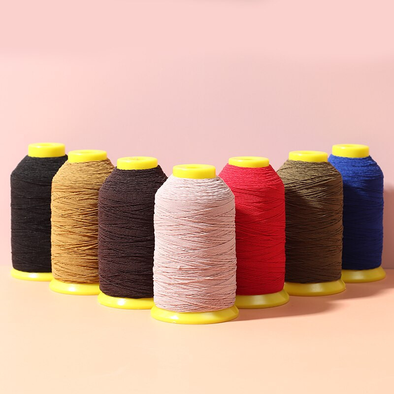 800 μέτρα/πλάτος ρολού 0,3 χιλιοστά Εξαιρετικά λεπτή ελαστική κλωστή Πολύχρωμη ραπτομηχανή Spandex Βάση λαστιχένιες κλωστές για ράψιμο DIY