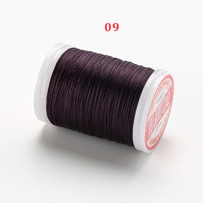 Odos siuvimo vaškuotas siūlas Tvirtas poliesterio virvelės vašku dengtos stygos, skirtos odiniam siuvimui Pintos apyrankės „pasidaryk pats“ priedai