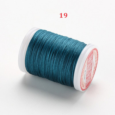 Odos siuvimo vaškuotas siūlas Tvirtas poliesterio virvelės vašku dengtos stygos, skirtos odiniam siuvimui Pintos apyrankės „pasidaryk pats“ priedai