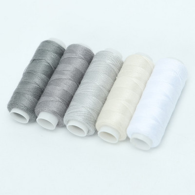 30 värvi, 200 meetrit koonuse kohta, kedratud polüesterõmblusniit 402 Vastupidav tavaline majapidamisõmbluskomplekt