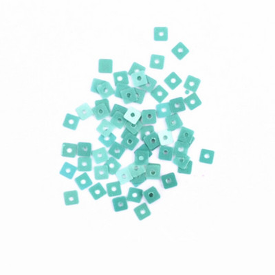 10 g/vrećica 3*3 mm smaragdno/ružičasto četvrtaste šljokice PVC paillettes ravne šljokice DIY odjeća za vjenčanje Šivaći obrt Lentejuelas dodaci