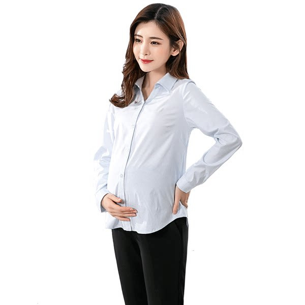 Camasa de maternitate cu maneca lunga de dama model nou