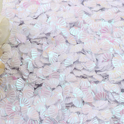 Šljokice u obliku školjke PVC masivne šljokice Svjetlucave šljokice za šivanje ukrasa za nokte Konfeti za vjenčanje 10 g